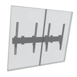 Support mural Hagor comPROnents® Menuboard pour 2 Displays - 46