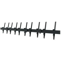 Support mural Hagor comPROnents® Menuboard pour 5 Displays - 46"-65" (Portrait, inclinable)