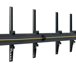 Support mural Hagor comPROnents® Menuboard pour 5 Displays - 46"-65" (Portrait, inclinable)