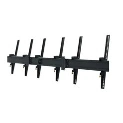 Support mural Hagor comPROnents® Menuboard pour 3 Displays - 46"-65" (Portrait, inclinable)
