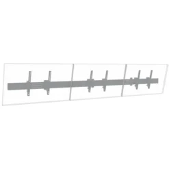 Support mural Hagor comPROnents® Menuboard pour 3 Displays - 46