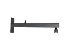 Support mural PeTa longueur standard entre 30-50 cm, noir