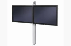 Support mural pour écran plat SMS X WFH S1955 Video Conference blanc