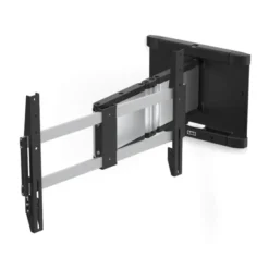 Support mural SMS ICON 3D Large TV - 80", argent/noir (pivotant et inclinable)