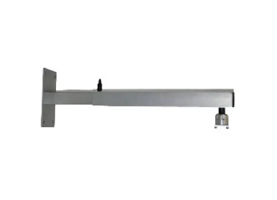 Support mural standard PeTa, longeur variable de 40 cm à 70 cm, Argent