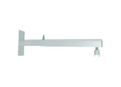 Support mural standard PeTa, longeur fixe de 30 cm, Blanc
