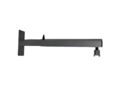 Support mural standard PeTa, longeur variable de 100 cm à 150 cm, Anthracite