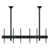 Support plafond Hagor comPROnents® Menuboard pour 3 Displays - 46"-65" (Portrait, inclinable)