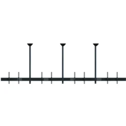 Support plafond Hagor comPROnents® Menuboard pour 4 Displays - 46"-65" (Paysage, inclinable)