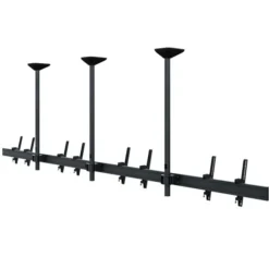 Support plafond Hagor comPROnents® Menuboard pour 4 Displays - 46"-65" (Paysage, inclinable)