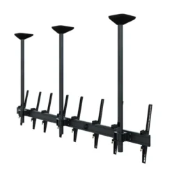 Support plafond Hagor comPROnents® Menuboard pour 4 Displays - 46"-65" (Portrait, inclinable)