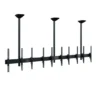 Support plafond Hagor comPROnents® Menuboard pour 5 Displays - 46"-65" (Portrait, inclinable)
