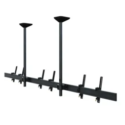 Support plafond Hagor comPROnents® Menuboard pour 3 Displays - 46"-65" (Paysage, inclinable)