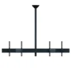 Support plafond Hagor comPROnents® Menuboard pour 2 Displays - 46"-65" (Paysage, inclinable)