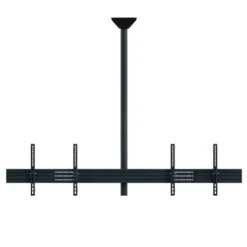 Support plafond Hagor comPROnents® Menuboard pour 2 Displays - 46"-65" (Paysage, inclinable)