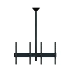 Support plafond Hagor comPROnents® Menuboard pour 2 Displays - 46"-65" (Portrait, inclinable)