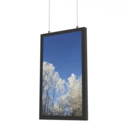 Support plafond HI-ND - 49" (portrait), noir