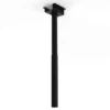 Support plafond HI-ND pour coffre pour Display, longueur réglable de 40-60 cm, noir