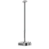 Support plafond Kindermann Comfort2 150 - 105-150 cm, argent