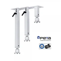 Support plafond PeTa NG avec levier de serrage, longueur fixe 15 cm
