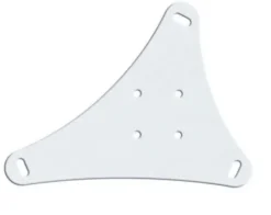 Support plafond PeTa standard avec rotule en acier, longueur variable 200-300 cm