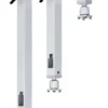 Support plafond PeTa standard avec rotule en acier, longueur fixe 20 cm