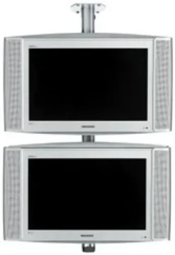 Support plafond pour display SMS CL ST1200 noir, format paysage, noir (jusque 15 kg)