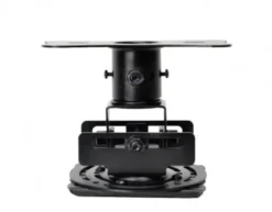 Support plafond universel Optoma OCM818B-RU - 12 cm, noir (inclinable, rotatif et pivotant)