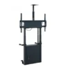 Support réglable en hauteur électriquement pour montage mural 55-86" | max. VESA. 900x600 | charge max. 120 kg | noir
