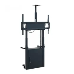 Support réglable en hauteur électriquement pour montage mural 55-86" | max. VESA. 900x600 | charge max. 120 kg | noir