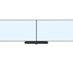 Support universel Peerless-AV ACC-SB2 de barre de son UC/VC pour écrans simples de 55