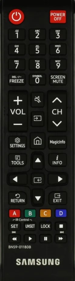 Télécommande Samsung pour QM75C