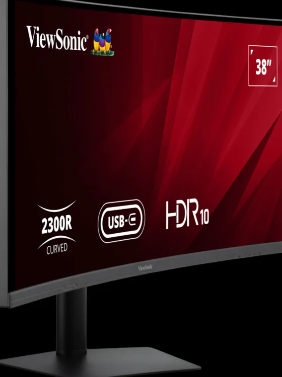 ViewSonic VA3820C Écran incurvé 38" UWQHD+ 21:9 avec Hub USB-C