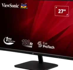 ViewSonic VA2732-H-2 moniteur IPS Full HD 27 pouces avec une fréquence de 100 Hz et un temps de réponse rapide de 1 ms