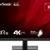 ViewSonic VA3208-4K-HD moniteur 4K UHD de 32 pouces avec HDR 10, double HDMI et DisplayPort