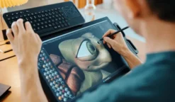 Wacom Cintiq Pro 17 tablette graphique avec stylet et socle