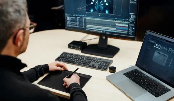Wacom Intuos Pro Medium tablette graphique avec Pro Pen 3