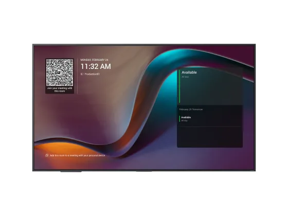Yealink MeetingDisplay solution d'affichage professionnel 4K de 65 pouces pour salles de conférence hybrides