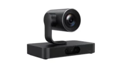 Yealink SmartVision 80 Caméra PTZ dotée d'un système intelligent à quatre objectifs et d'un zoom 20x pour les grandes salles de conférence