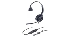 Yealink UH44 Casque filaire mono USB-C/A | Certifié pour Microsoft Teams