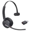 Yealink WH64 - Micro-casque mono, Hybrid DECT & Bluetooth, Standard
