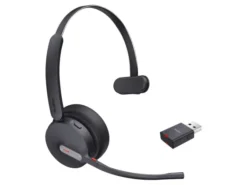 Yealink WH64 - Micro-casque mono, Hybrid DECT & Bluetooth, Standard