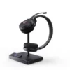 Yealink WH62 - Micro-casque stéréo DECT sans fil, certifié Microsoft Teams (avec station de travail)