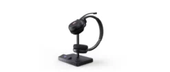 Yealink WH62 - Micro-casque stéréo DECT sans fil, certifié Microsoft Teams (avec station de travail)