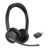 Yealink WH64 - Micro-casque stéréo, Hybrid DECT & Bluetooth, certifié pour Microsoft Teams